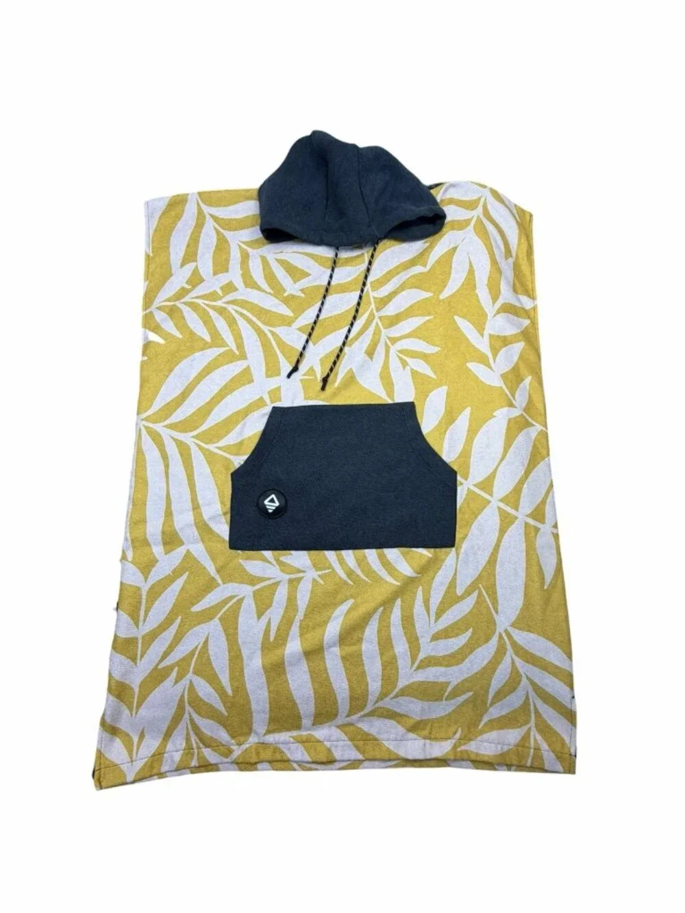 Nomadix Hooded Changing Towel Poncho Tropical Leaf Print Adult Beach Cover-Up OS